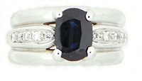 Anello Sommer Donna in Oro Zaffiro 1.8 Ct 10077986-15 - 10077986-15